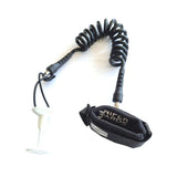 SNIPER Bodyboard Spiral Wrist Leash Black