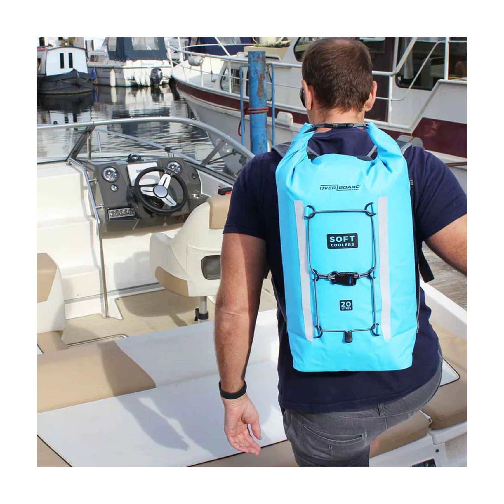 OverBoard Soft Cooler Rucksack Kühltasche