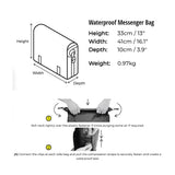 OverBoard wasserdichte Messenger Bag Kurier Tasche
