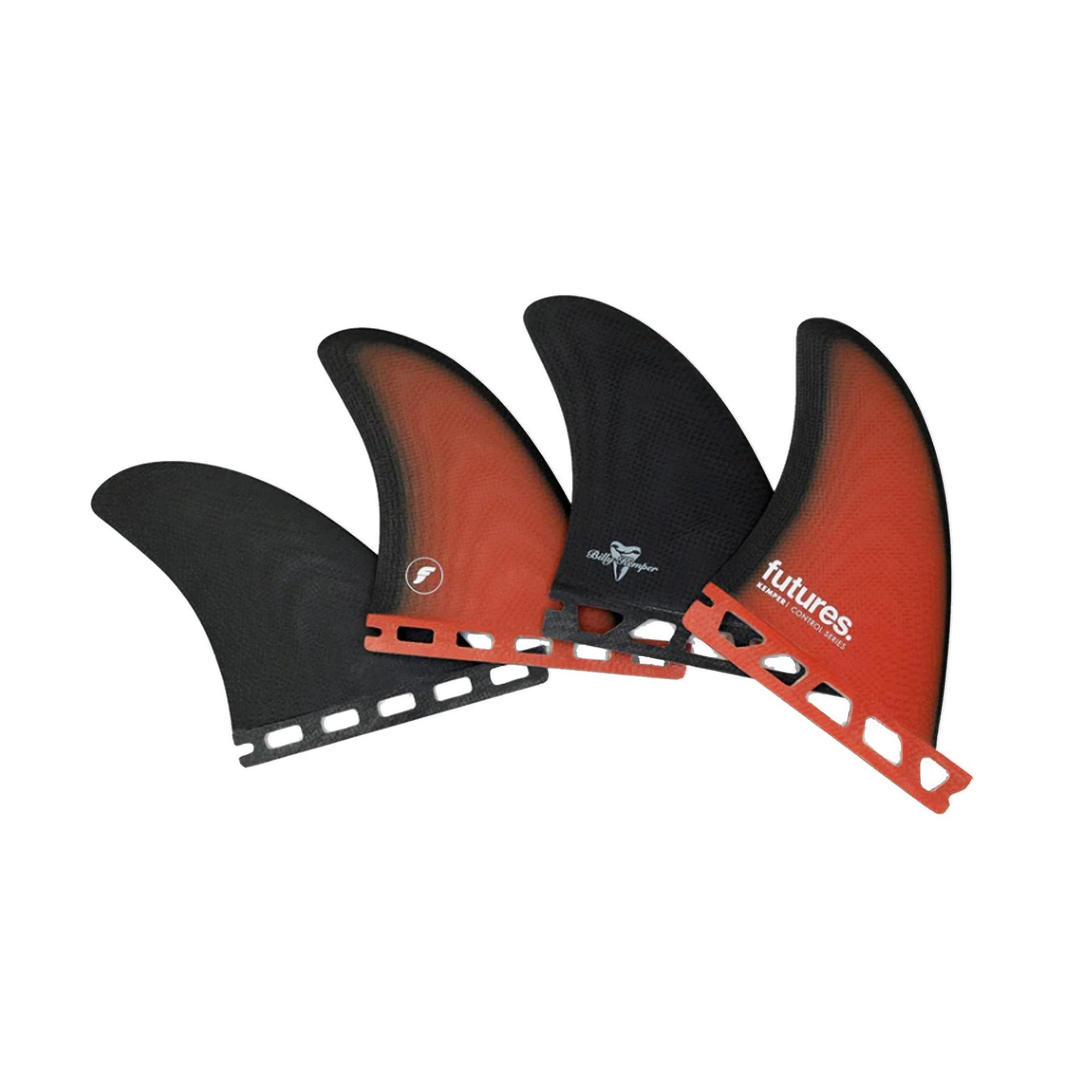 Futures Quad 4 Fin Set Billy Kemper Fiberglass