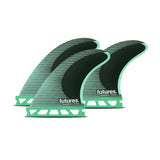 FUTURES Thruster Fin Set F4 Blackstix