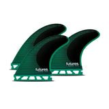 FUTURES Thruster Fin Set F6 Blackstix