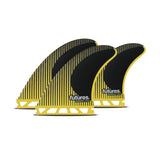 FUTURES Thruster Fin Set P6 Blackstix Pivot