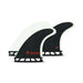 FUTURES Thruster Fin Set Glenn Pang Fiberglass