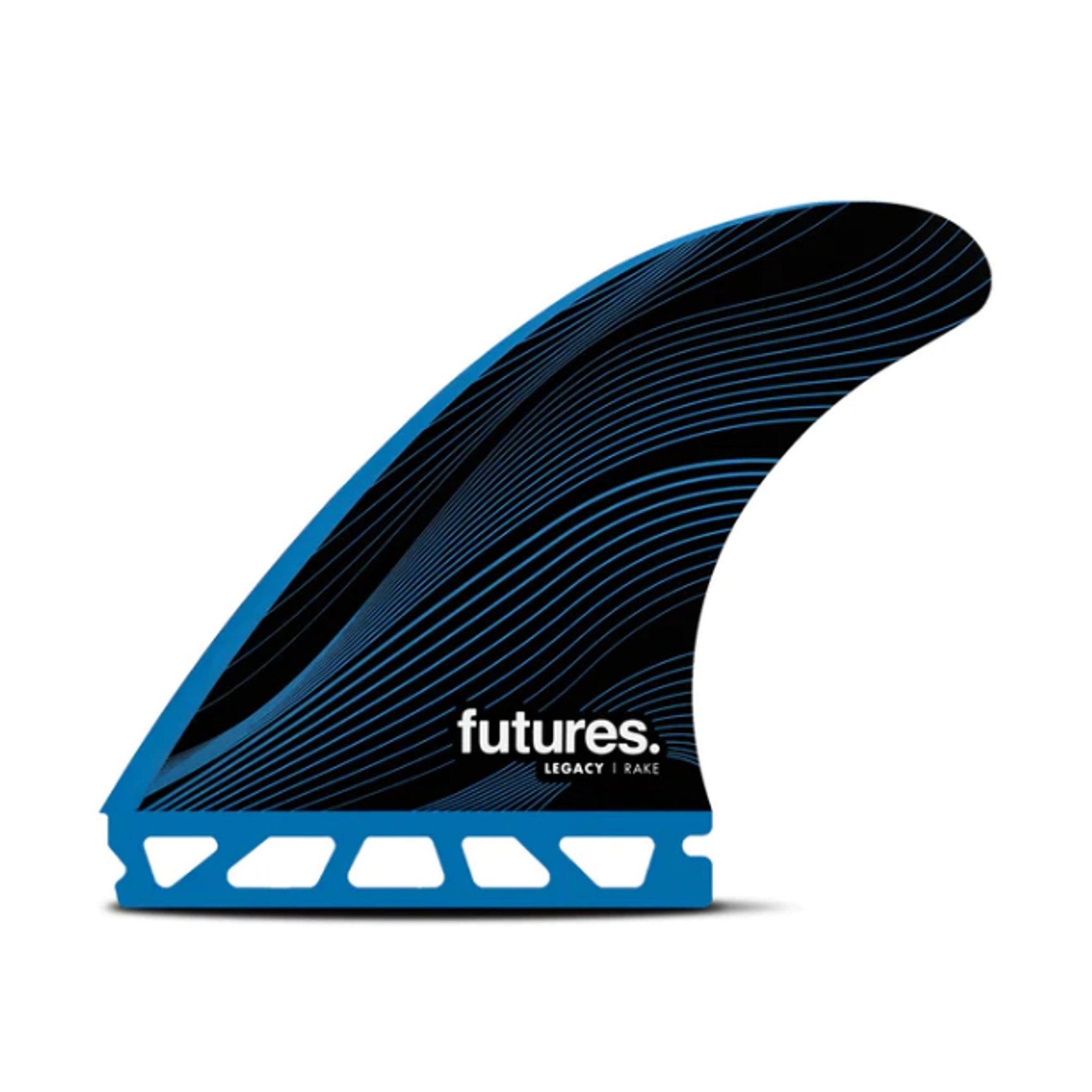 FUTURES Thruster Fin Set R6 Legacy Rake
