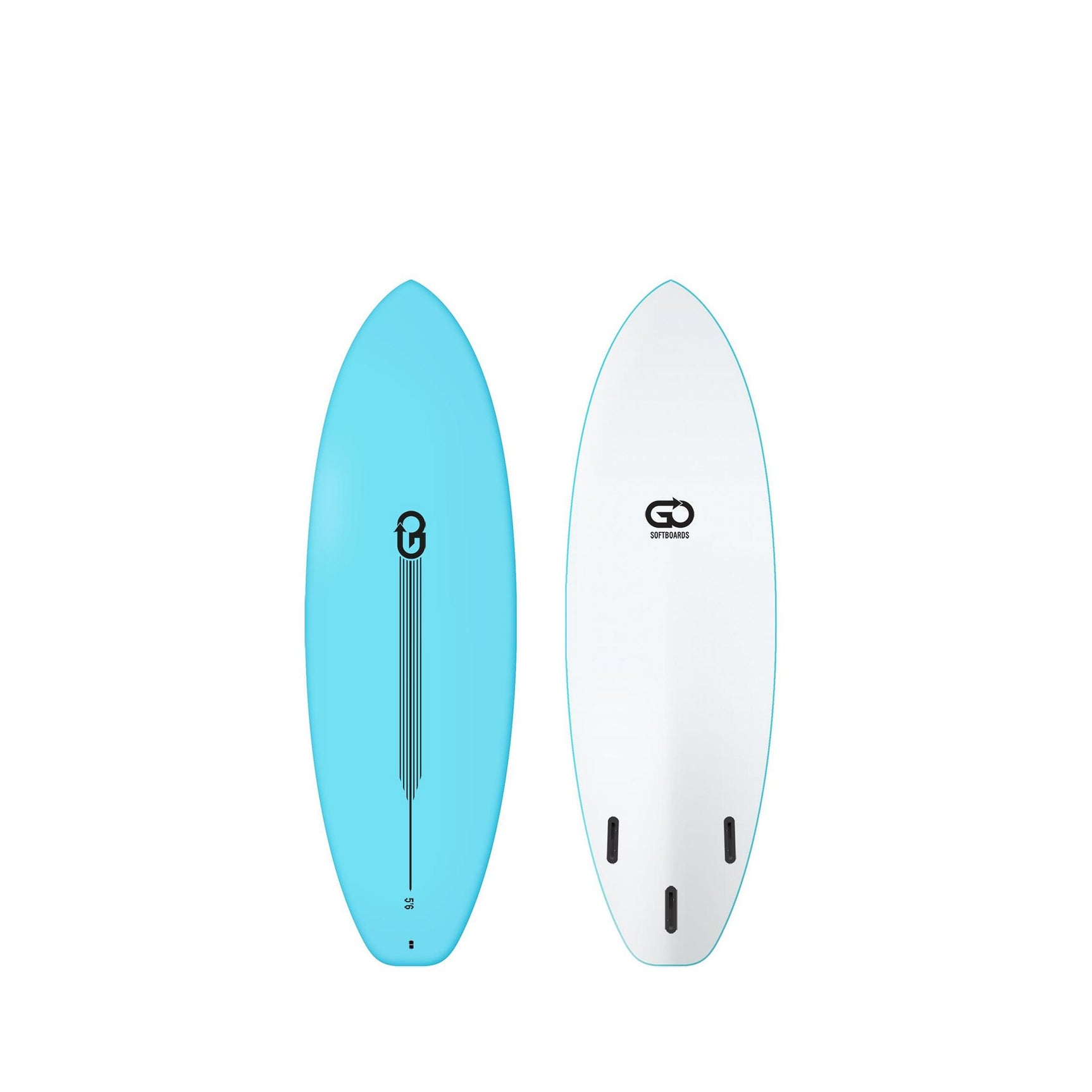 GO Softboard Surf Range Soft Top Surfboard