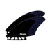 FUTURES Twin Fin Set Rasta Keel Honeycomb