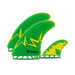 FUTURES Twin+1 Fin Set Glenn Pang Fiberglass