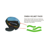 SIMBA SURF Helmet Halo fit Pads Pass Strips