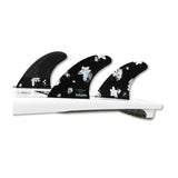 FUTURES Thruster Fin Set ANDO Blackstix