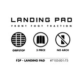 FUTURES Traction Landing Pad Surfboard Footpad 3pc