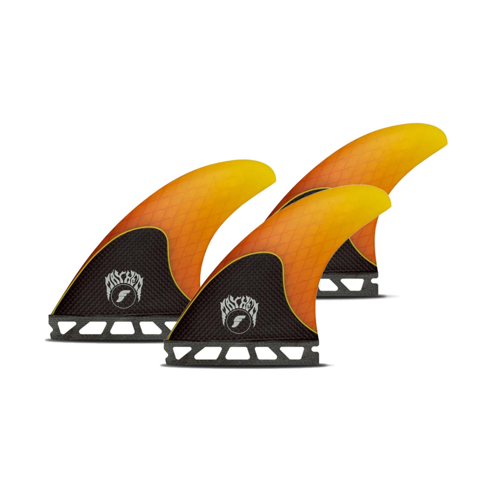 FUTURES Thruster Fin Set Mayhem 3.0 Honeycomb