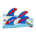 FUTURES Quad 4 Fin Set Stretch Honeycomb