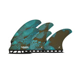 FUTURES Quad Thruster 5 Fin Set Christenson Honeycomb