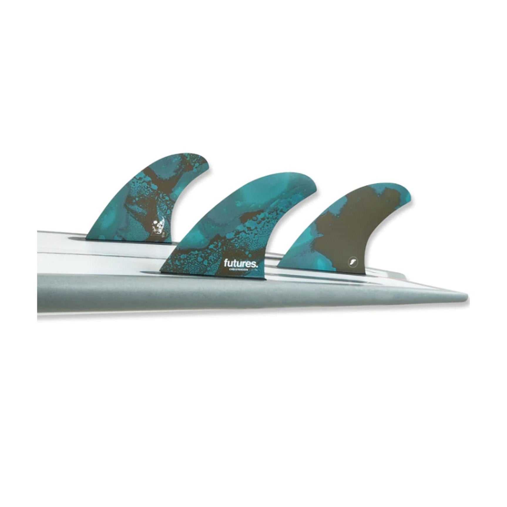 FUTURES Quad Thruster 5 Fin Set Christenson Honeycomb