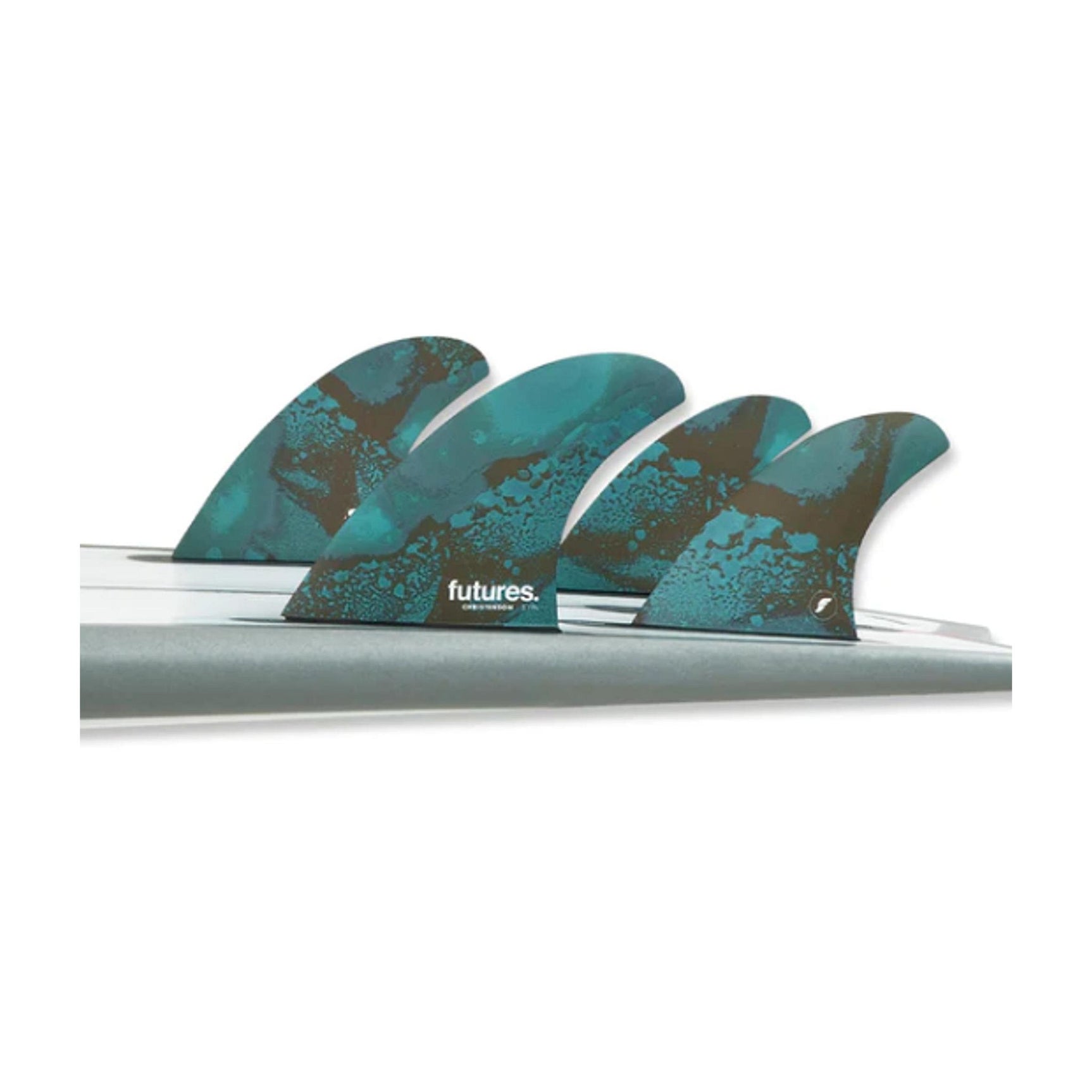 FUTURES Quad Thruster 5 Fin Set Christenson Honeycomb
