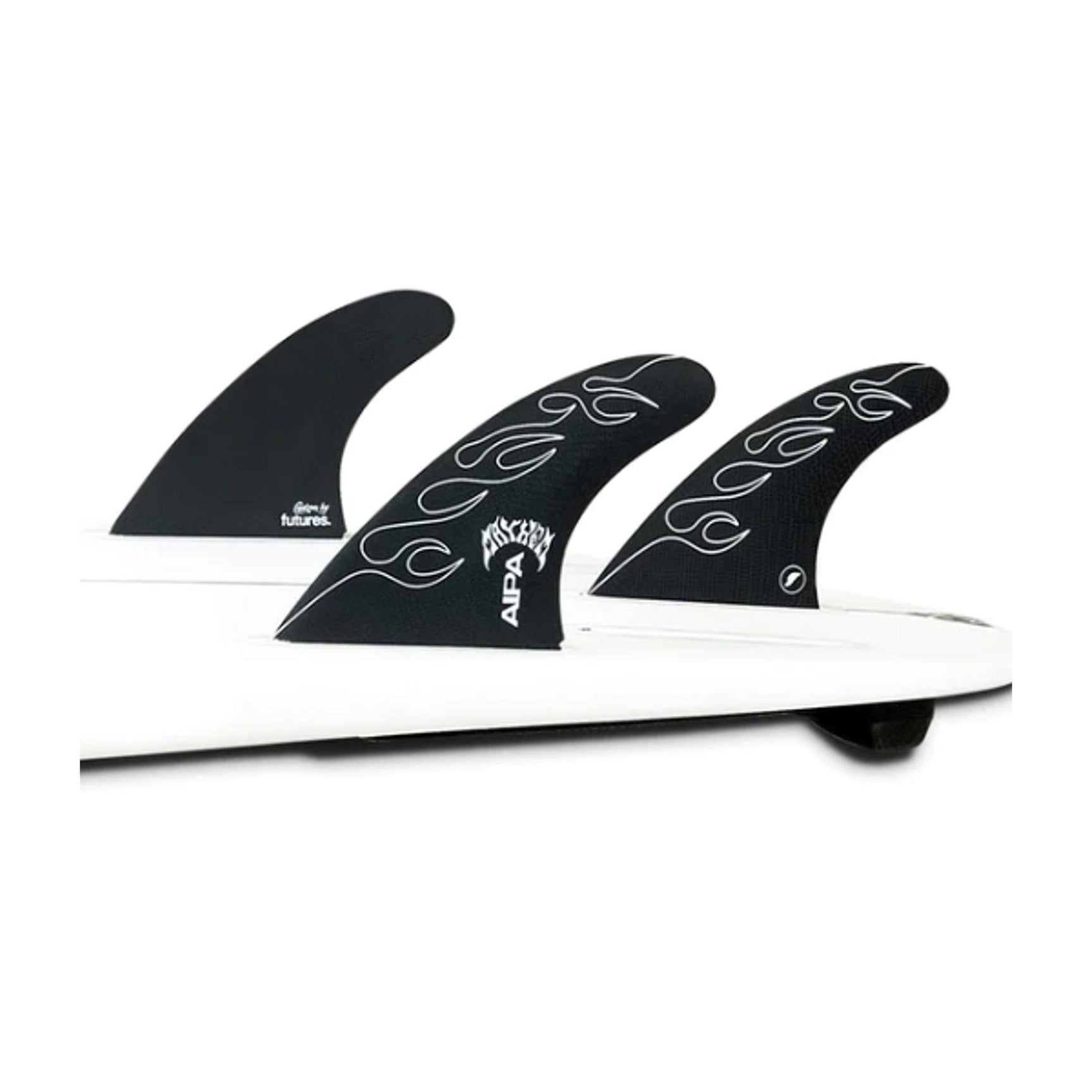FUTURES Quad Thruster 5 Fin Set Aipa X Mayhem