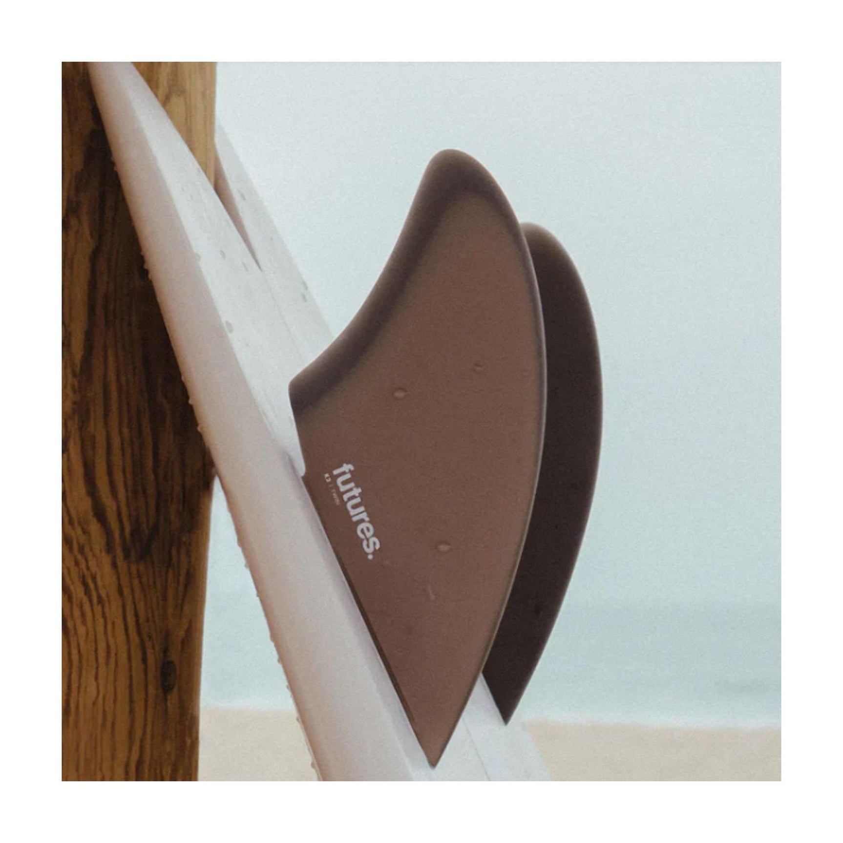 FUTURES Twin Fin Set K2 Keel Fiberglass