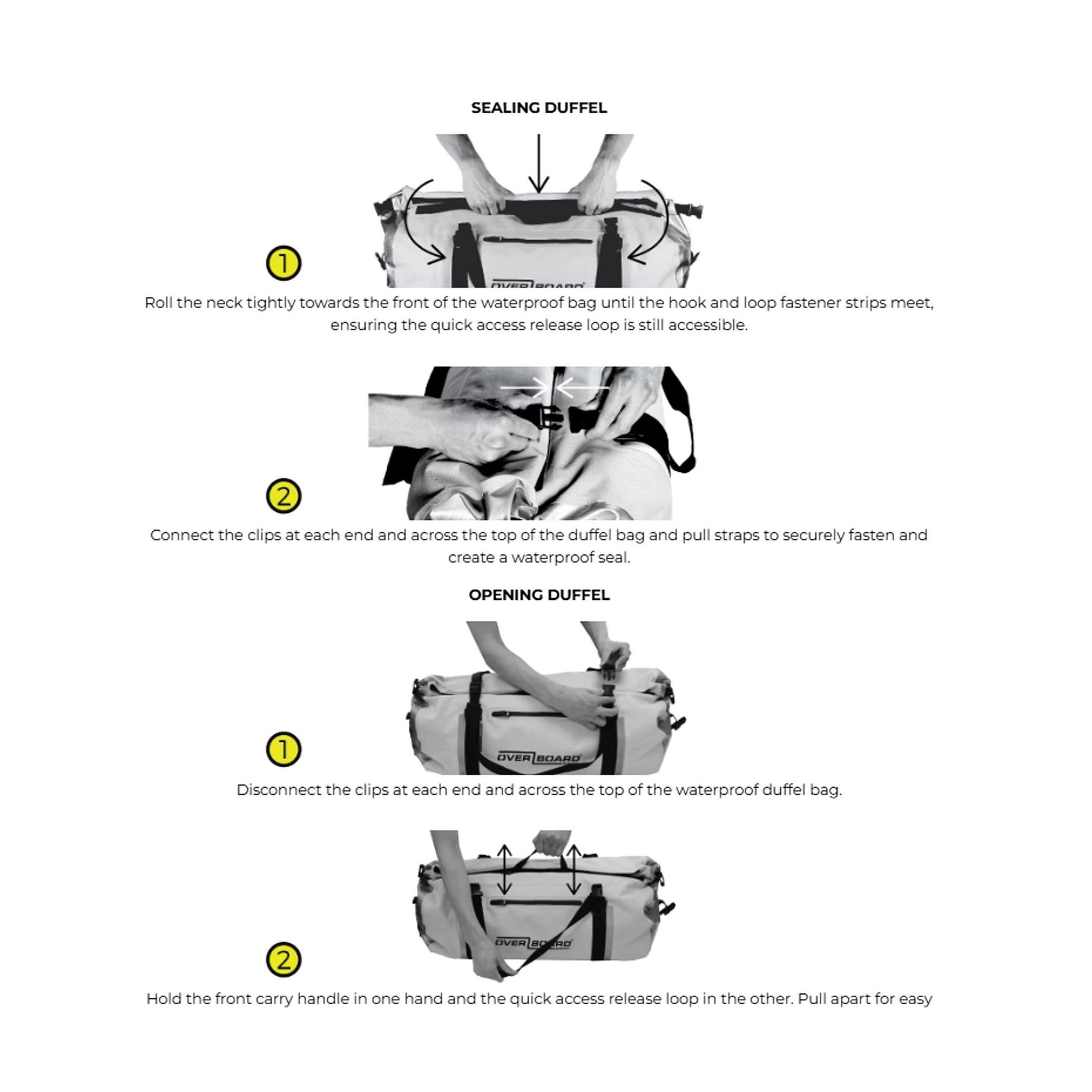OverBoard waterproof duffel bag