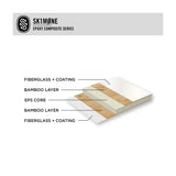 Skimboard SkimOne EPS Epoxy Bambus CLOVER