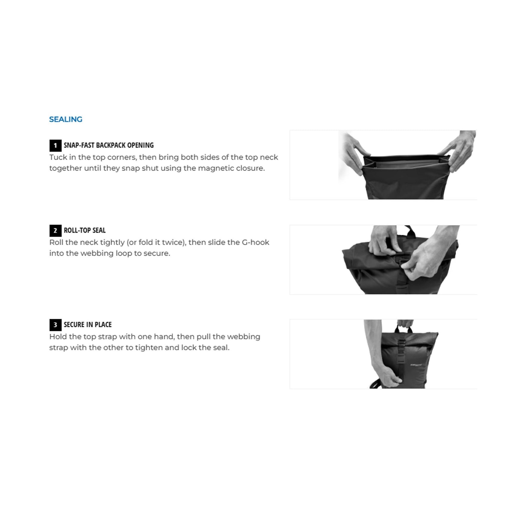 OverBoard wasserdichter URBAN Rucksack