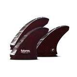 FUTURES Thruster Fin Set JJF Scimitar Vapor Core
