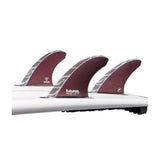FUTURES Thruster Fin Set JJF Scimitar Vapor Core