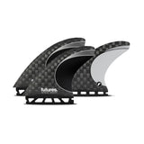 FUTURES Thruster Fin Set 3/2 Blackstix+