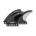 FUTURES Thruster Fin Set 3/2 Blackstix+