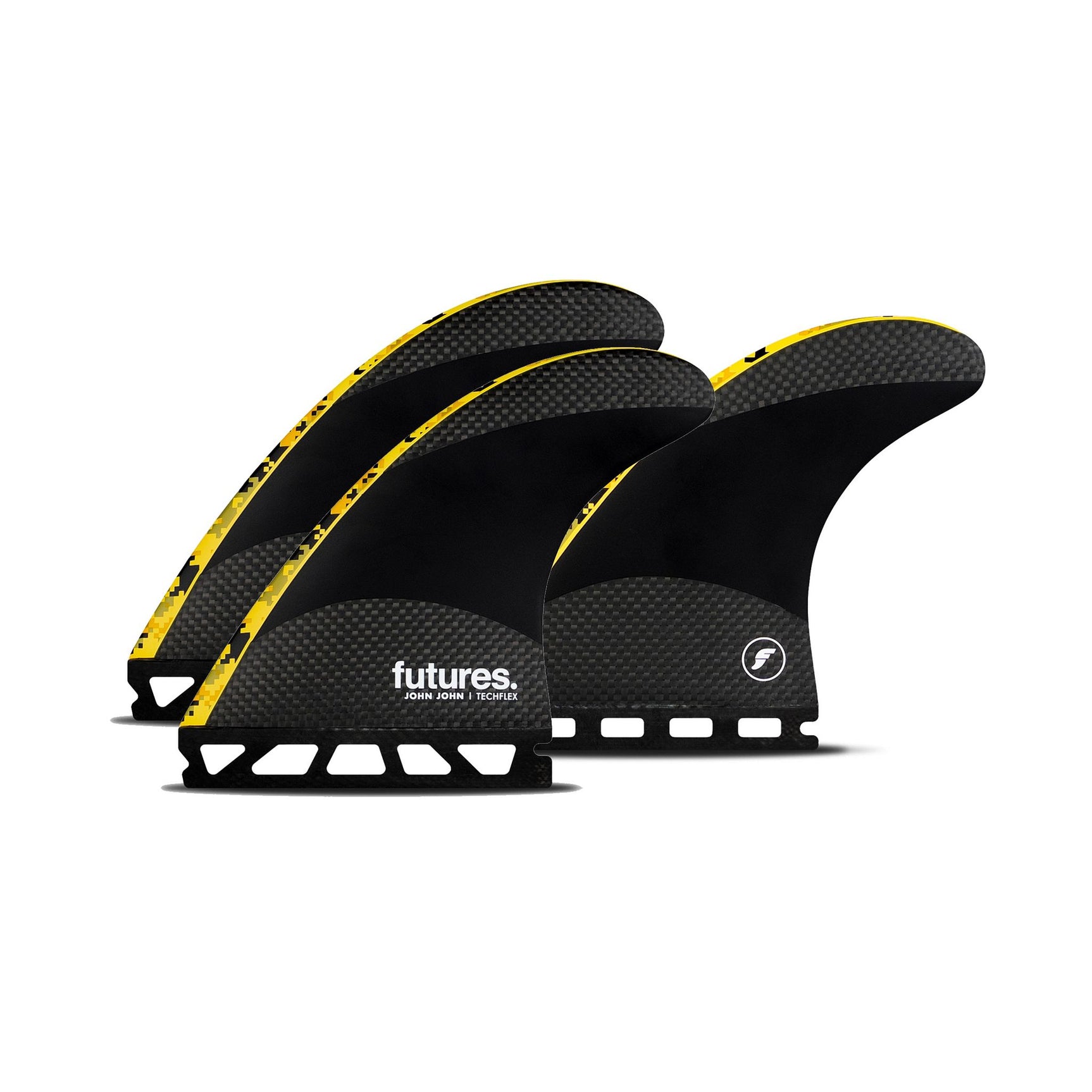 FUTURES Thruster Fin Set John John Techflex