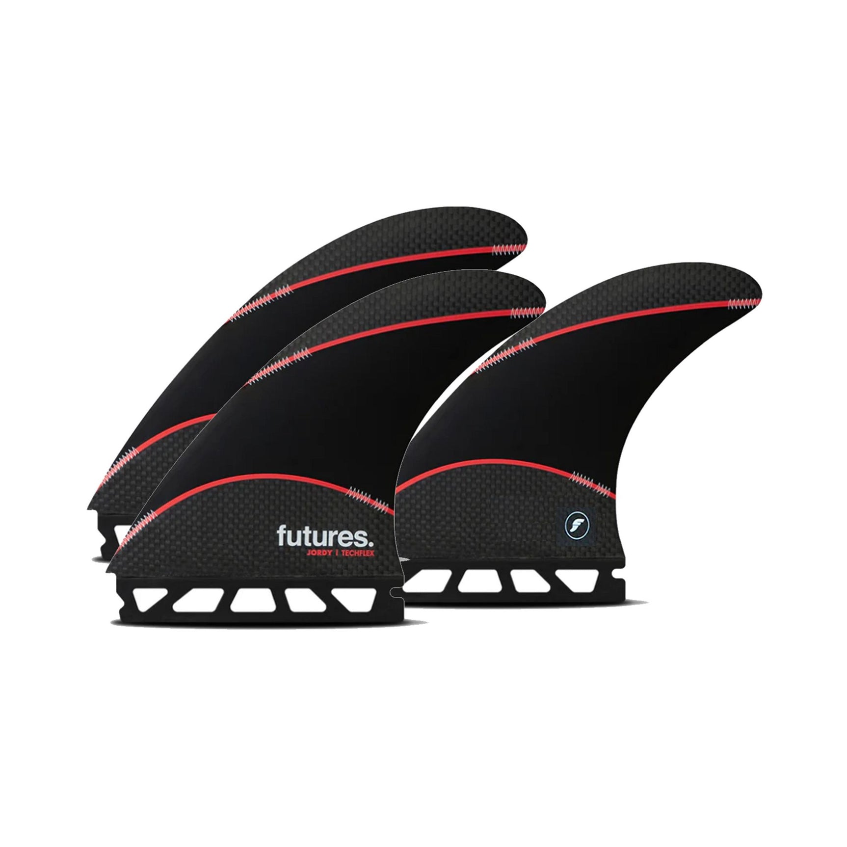 FUTURES Thruster Fin Set Jordy Signatur Techflex