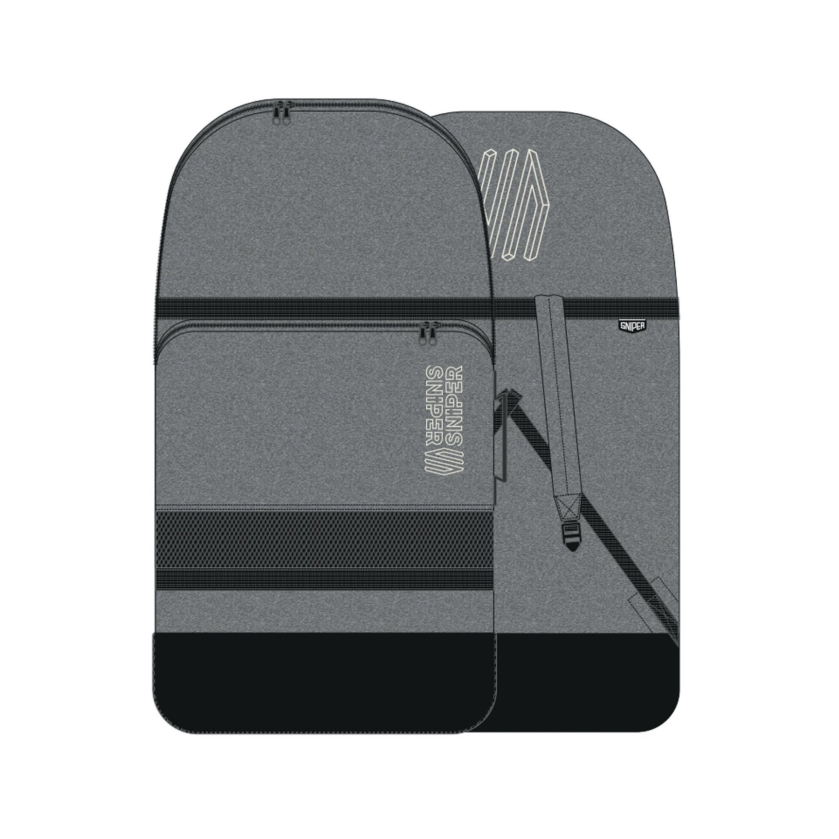 SNIPER Bodyboard Bag Single Cover Deluxe