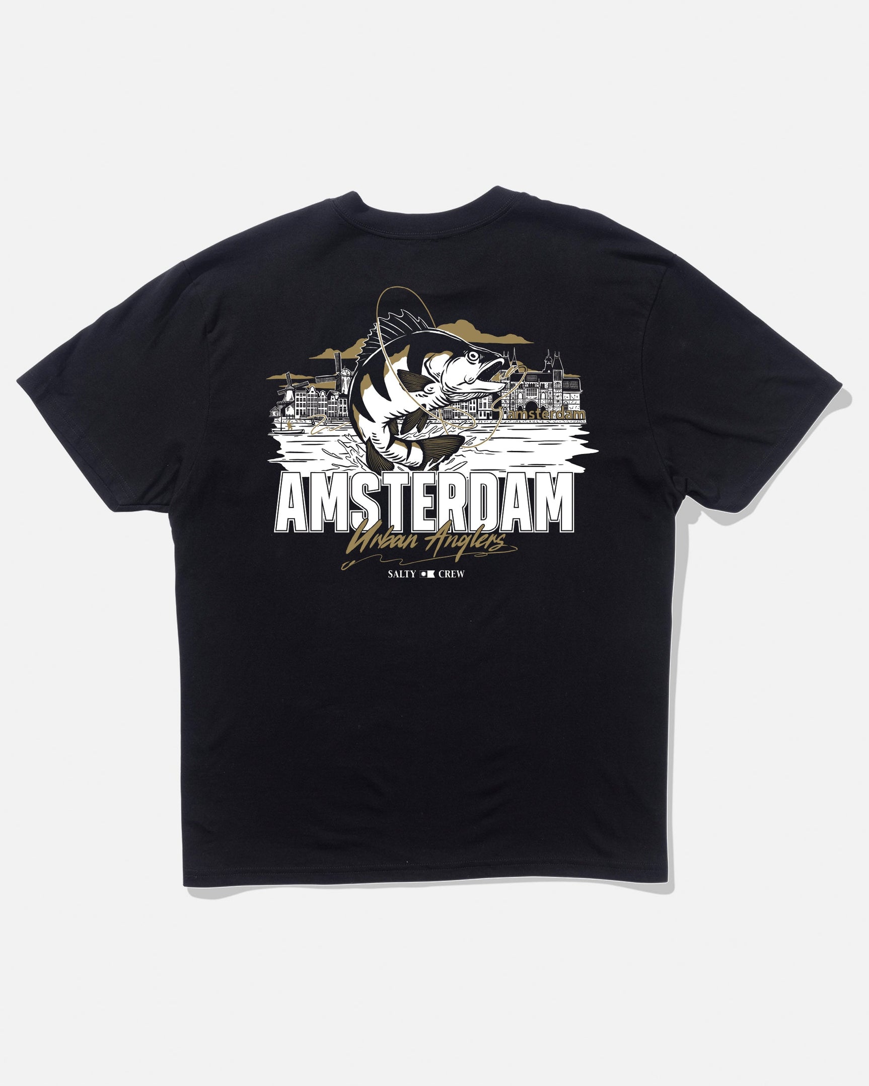Salty Crew Amsterdam Urban Angler Tee