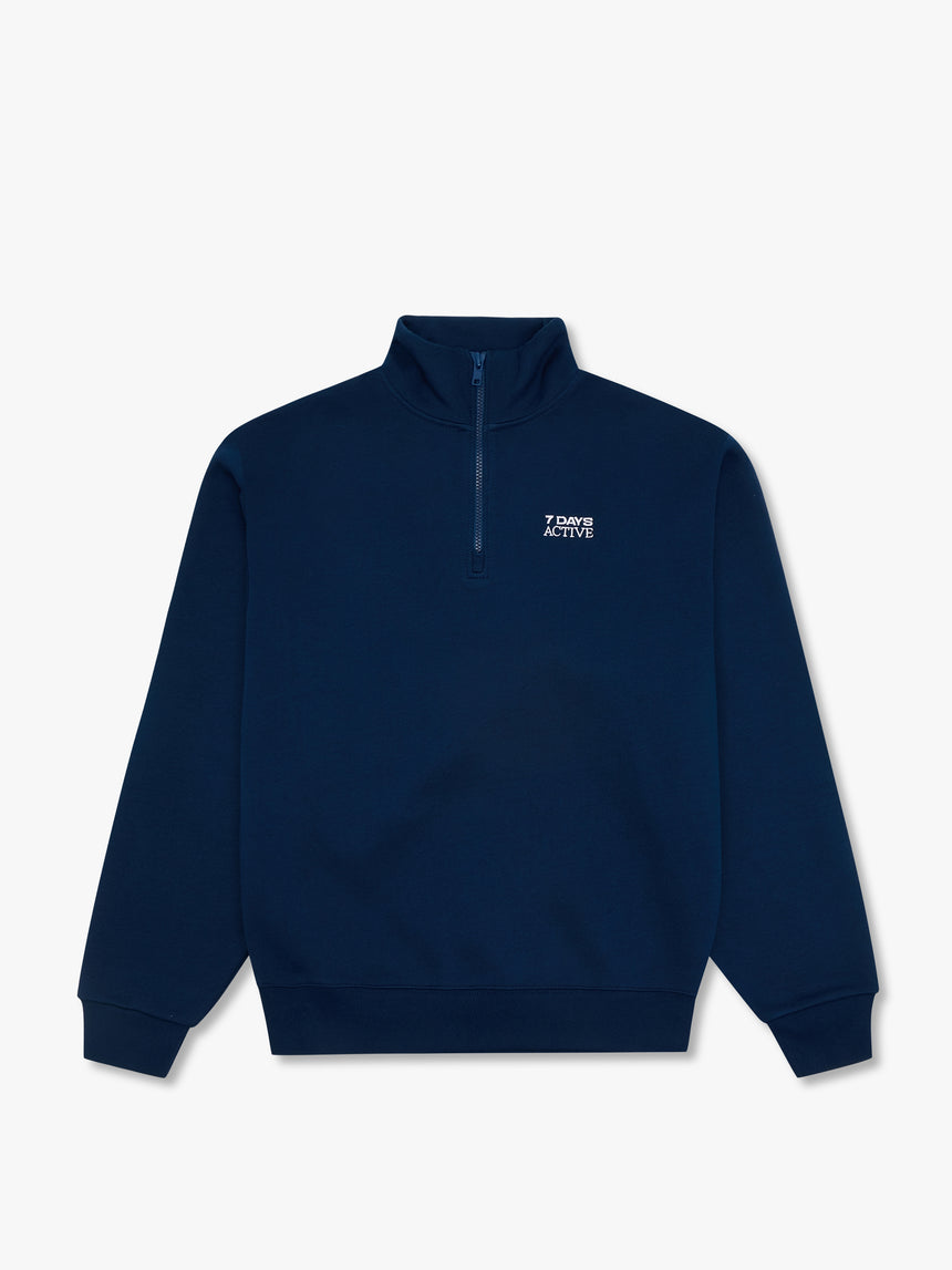 7 Days Active Organic Regular Half Zip