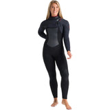 C-Skins Rewired 6:5 Womens Chest Zip Hooded w/Liquid Skin