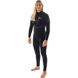 Rip Curl Womens Flashbomb Fusion 3/2mm Zip Free