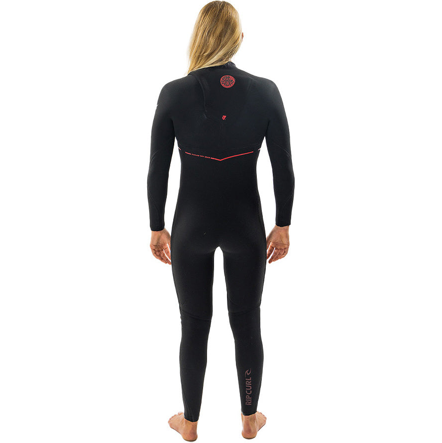 Rip Curl Womens Flashbomb Fusion 3/2mm Zip Free