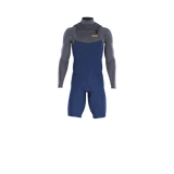 ION Element 2/2mm Shorty LS Front Zip Men