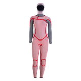 ION Amaze Amp 6/5mm Hood Front Zip women