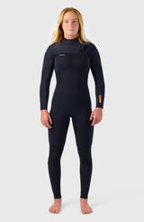 O'Neill Wms Hyperfreak 4/3+ Chest Zip Full