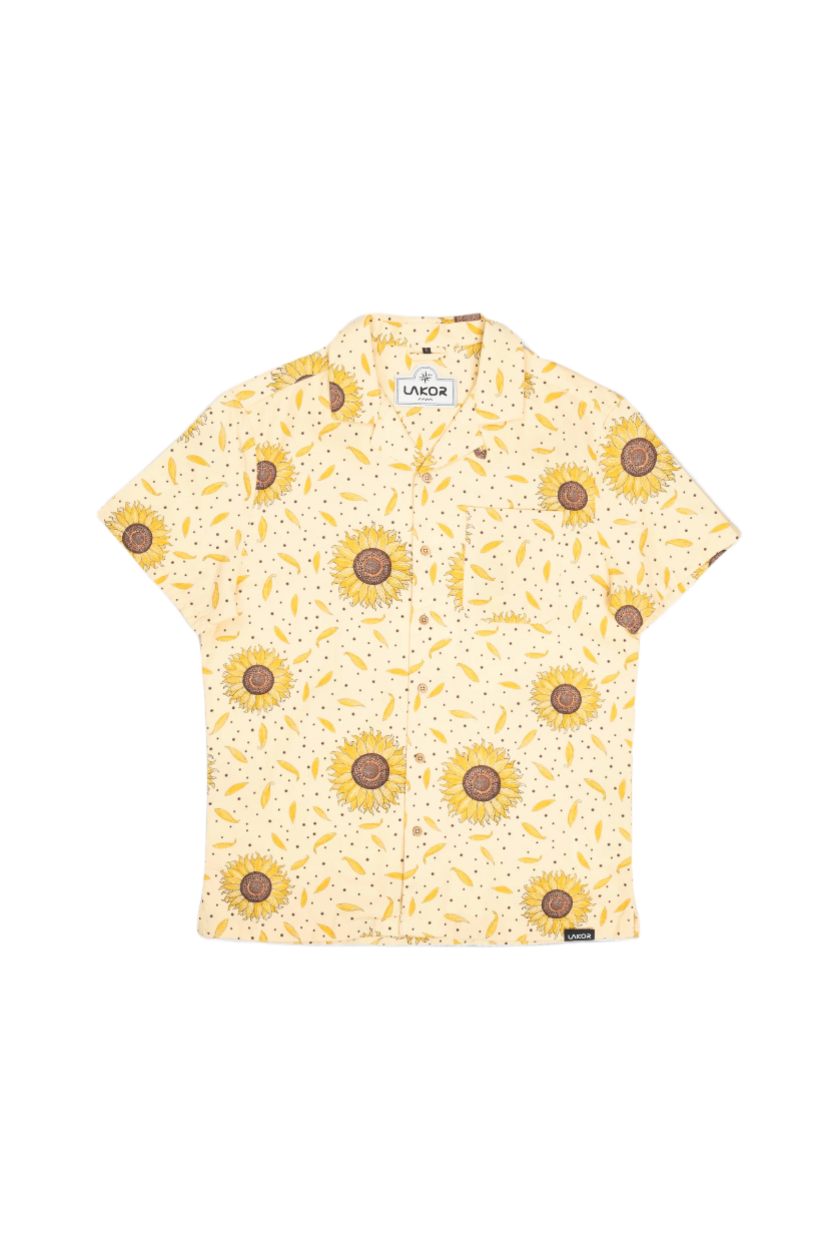 Lakor Sunflower Short Sleeve Shirt