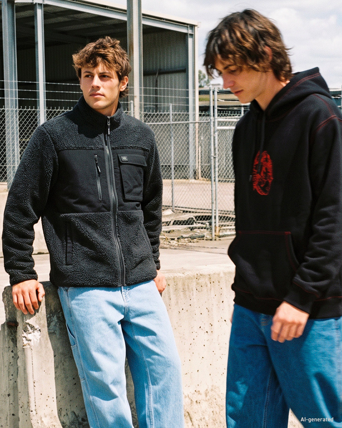 Volcom Storm Stone Zip Sherpa Jacket