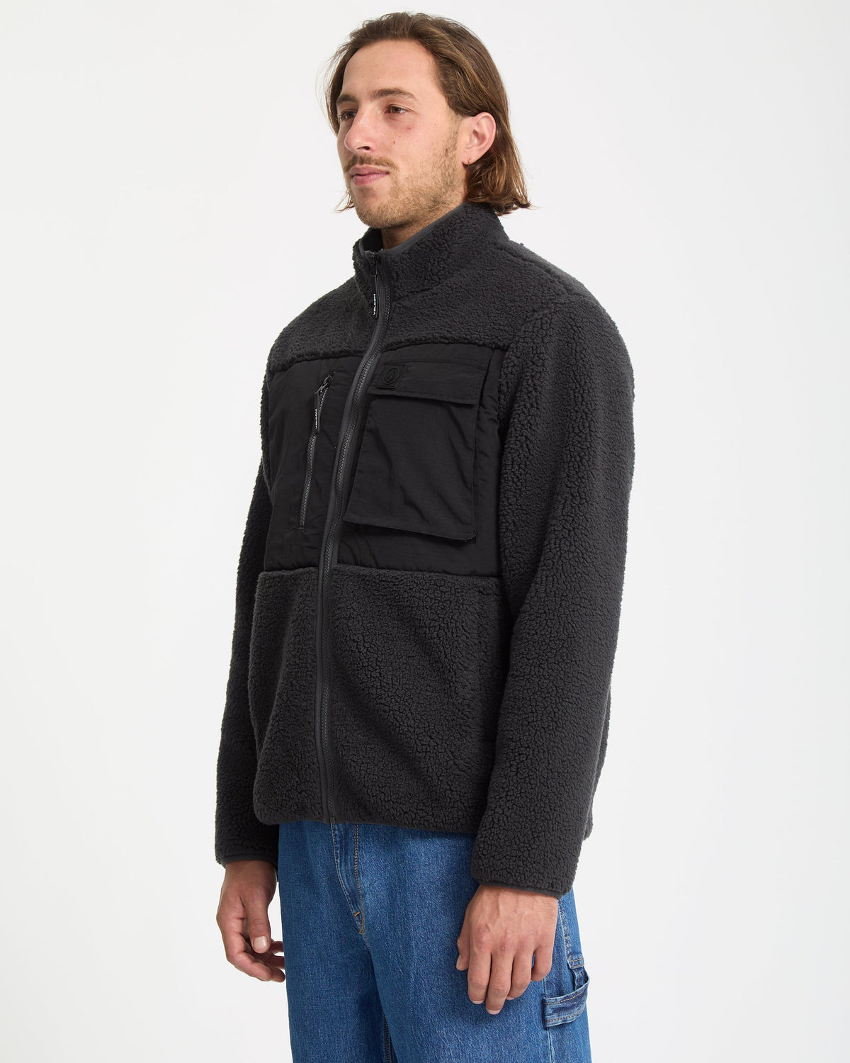 Volcom Storm Stone Zip Sherpa Jacket