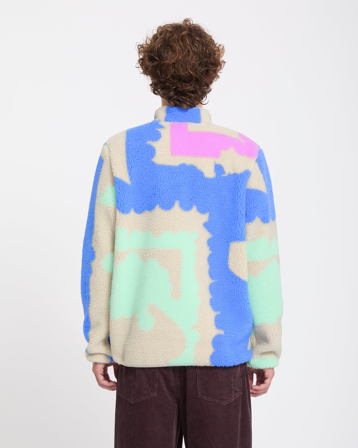 Volcom Carrau Fuzzar Zip Sherpa Jacket