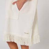 Ocean & Earth Ladies Waffle Hooded Poncho