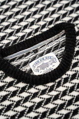 Lakor Faroese Fisher Knit Off White / Black 2