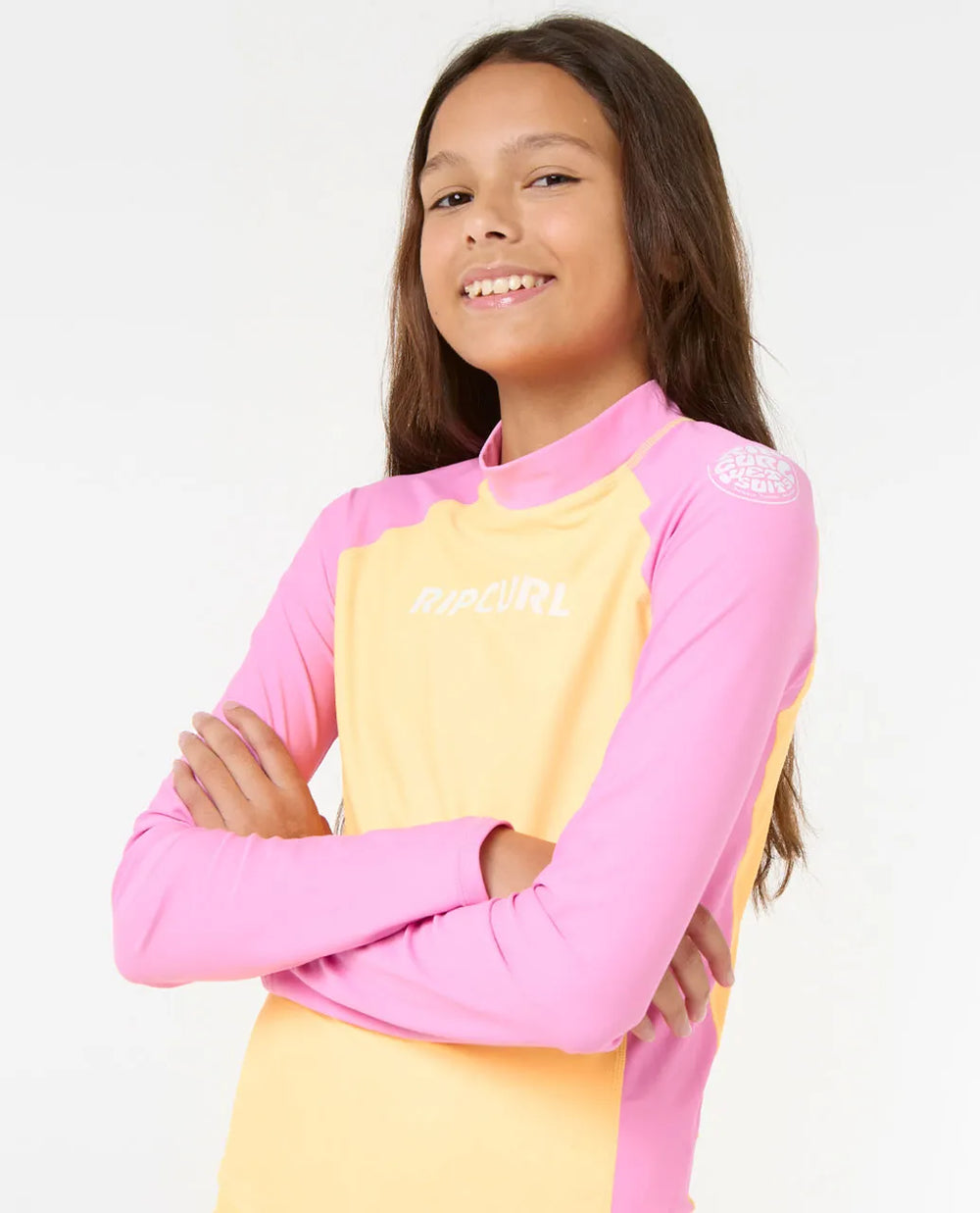 Rip Curl Classic Surf L/S Rash Vest Girls