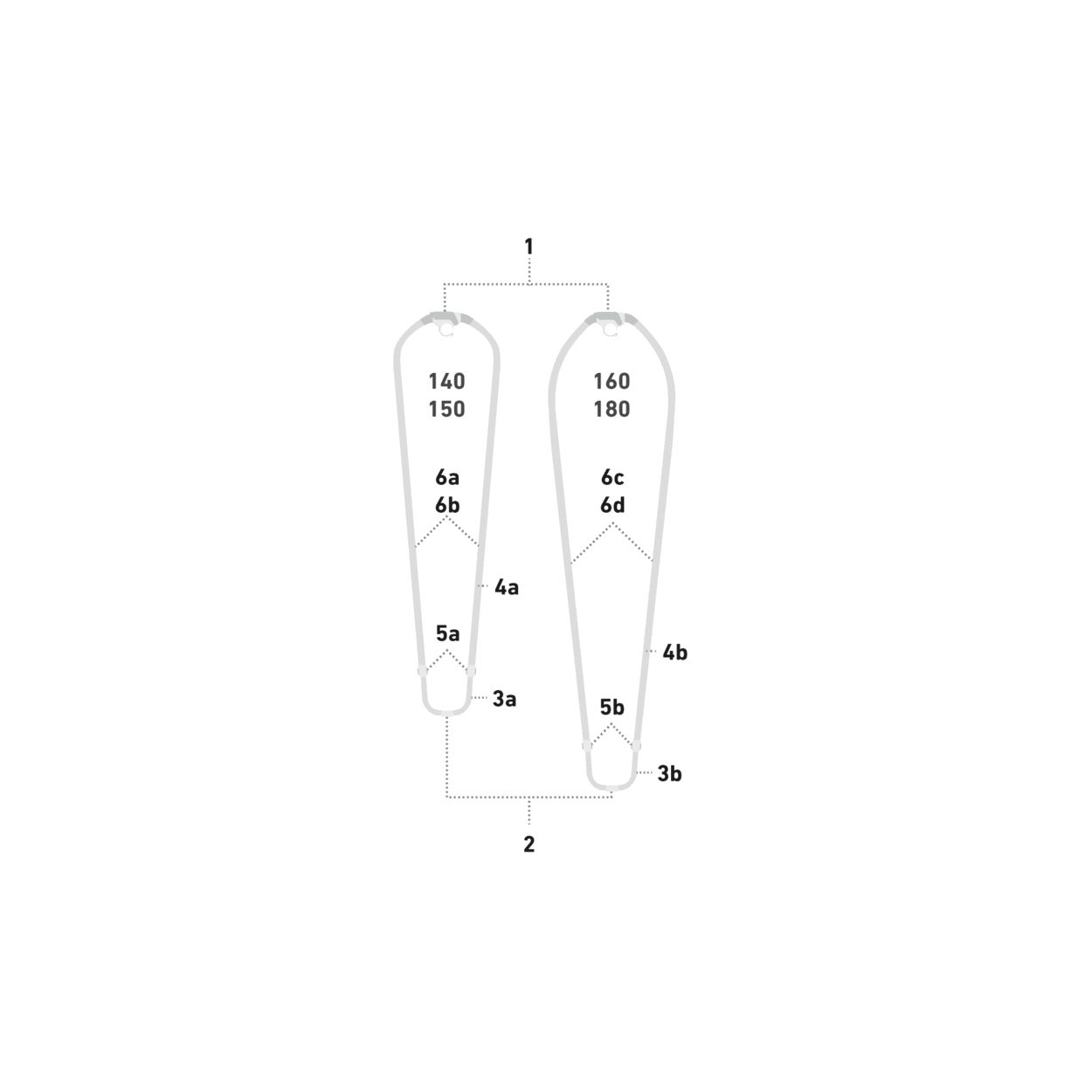 Duotone Double Pin.Lock (2pcs) (SS22)