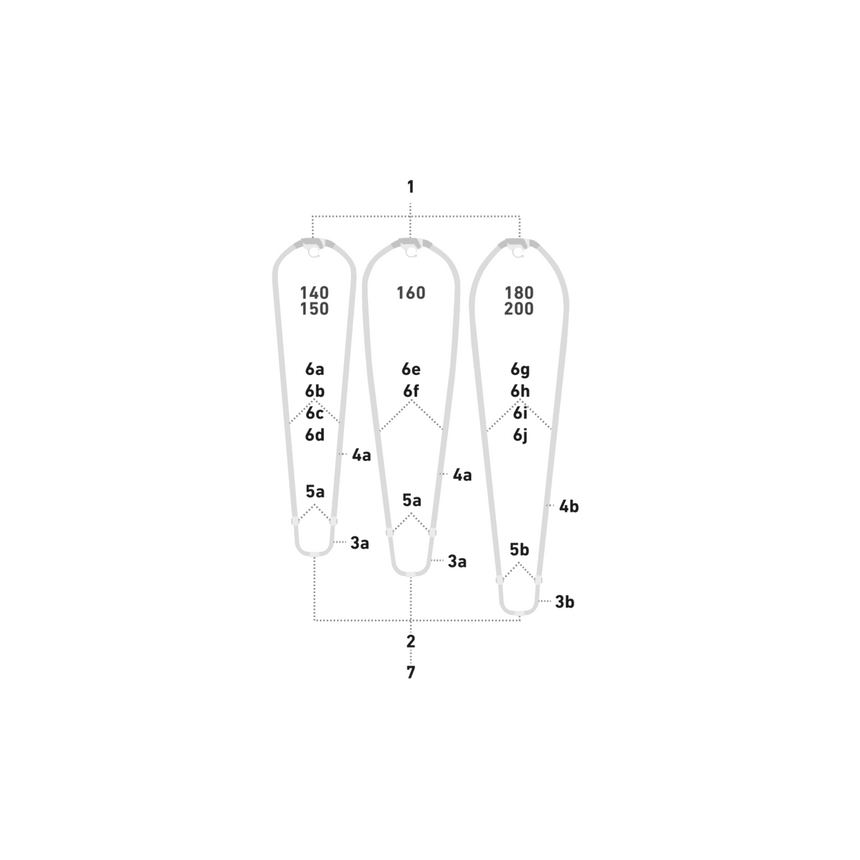 Duotone Plug for Alu Tailend (2pcs) oval