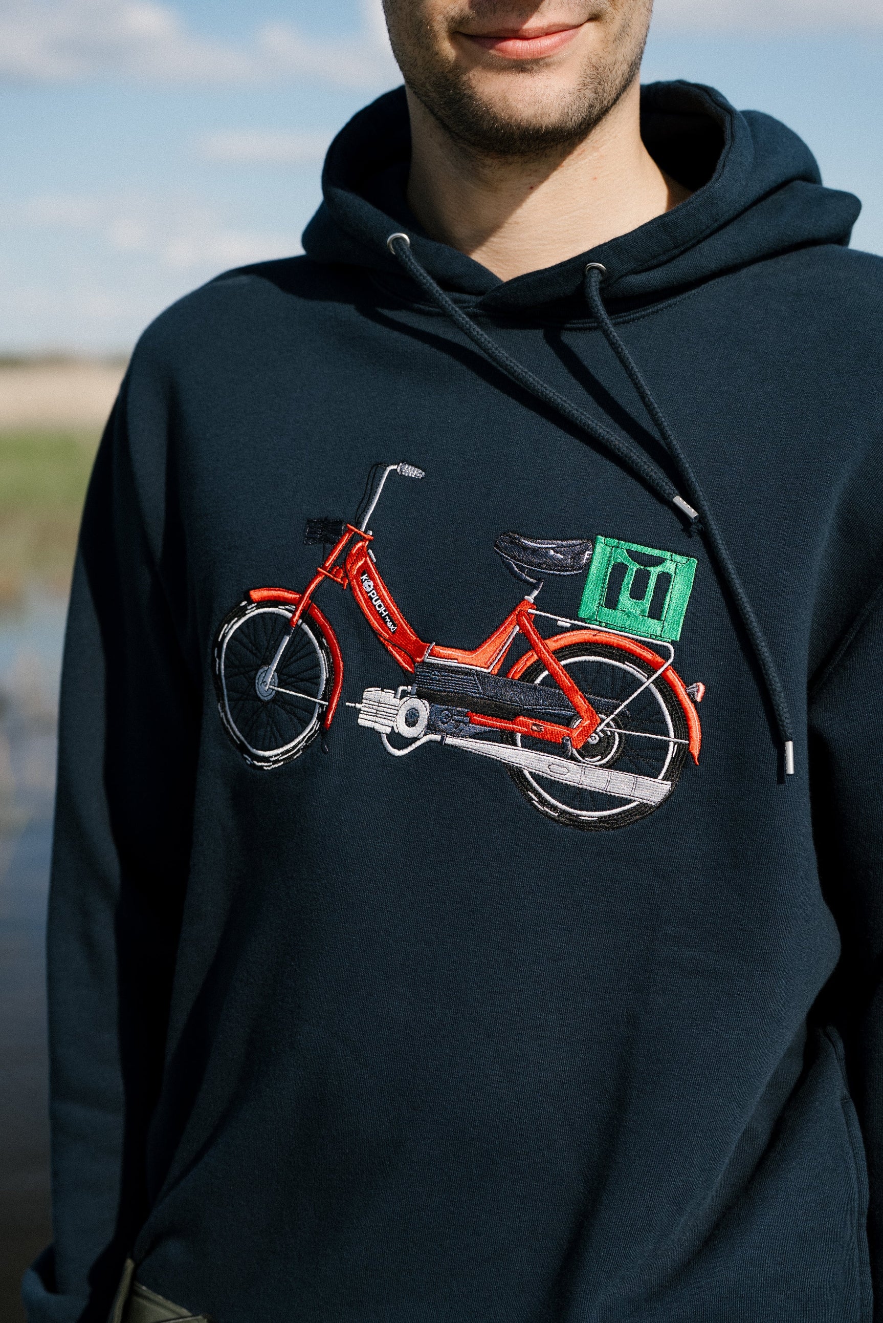 Lakor Red Maxi Hoodie billede 4